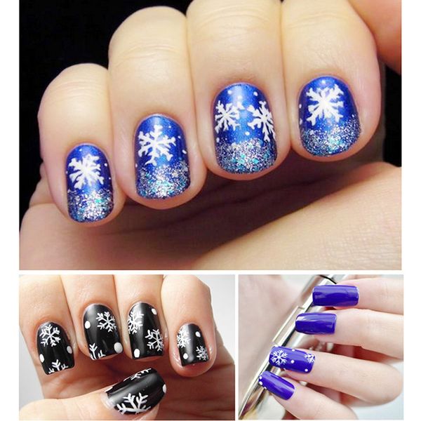 christmas nail art water transfer decals snowflakes nail sticker decals nails art decoration sticker mv99, Black
christmas nail art water transfer decals snowflakes nail sticker decals nails art decoration sticker mv99, Black