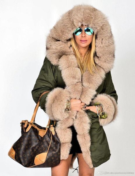 jackets thick warm winter fur collar designer coats army camouflage military down parkas coat women long down, Black
jackets thick warm winter fur collar designer coats army camouflage military down parkas coat women long down, Black