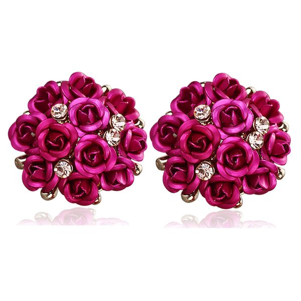 korean-style fashion flower anti-allergy ear stud cute rose ear clip exaggeration large earrings stud wholesale, Golden;silver
korean-style fashion flower anti-allergy ear stud cute rose ear clip exaggeration large earrings stud wholesale, Golden;silver
