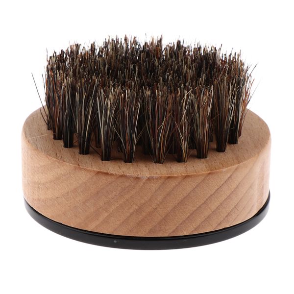 1x beard brush with wooden handle base | soft bristles | works well with all beard, balms & oils, Silver
1x beard brush with wooden handle base | soft bristles | works well with all beard, balms & oils, Silver