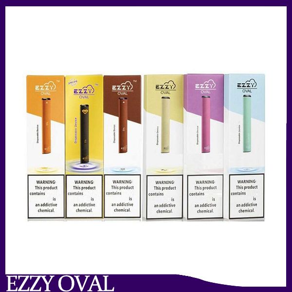 Ezzy OVAL Одноразовые устройства Pod Starter Kit Модернизированный 280mAh Аккумулятор 1,3 мл Картриджи Vape Pen VS Puff Plus Bar POP
Ezzy OVAL Одноразовые устройства Pod Starter Kit Модернизированный 280mAh Аккумулятор 1,3 мл Картриджи Vape Pen VS Puff Plus Bar POP