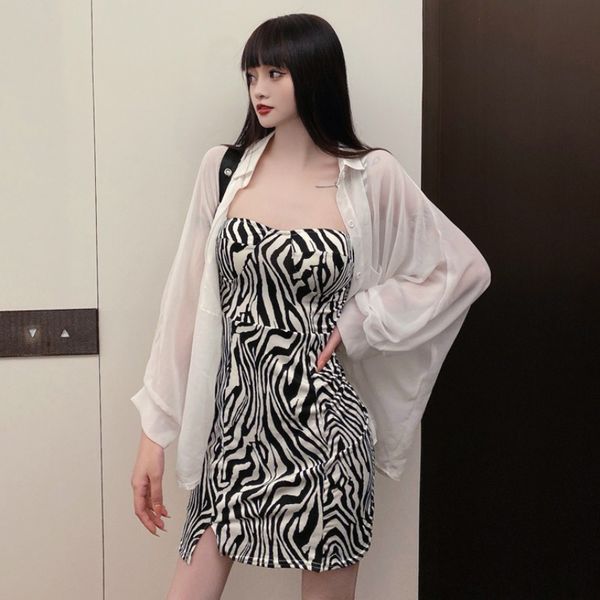 женский элегантный zebra pattern тонкого ремень sexy split hip платье пелерина длинных рукава рубашки солнцезащитной, White;black
женский элегантный zebra pattern тонкого ремень sexy split hip платье пелерина длинных рукава рубашки солнцезащитной, White;black