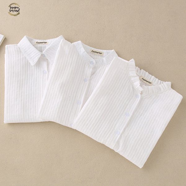 100% cotton shirt white blouse spring short sleeve autumn blouses shirts women long sleeve casual solid pocket blusas 06
100% cotton shirt white blouse spring short sleeve autumn blouses shirts women long sleeve casual solid pocket blusas 06