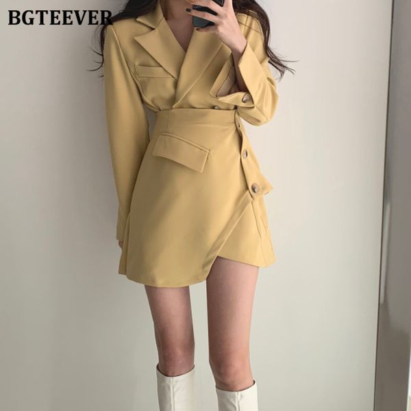 work dresses elegant two-pieces set women skirt suit short jacket & irregular chic button up female blazer sets 2021, White;black
work dresses elegant two-pieces set women skirt suit short jacket & irregular chic button up female blazer sets 2021, White;black