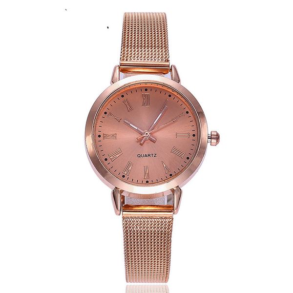 

watch for women stylish fashion casual luxury analog quartz wristwatch montres femmes 2019 woman watches relojes de mujer, Slivery;brown