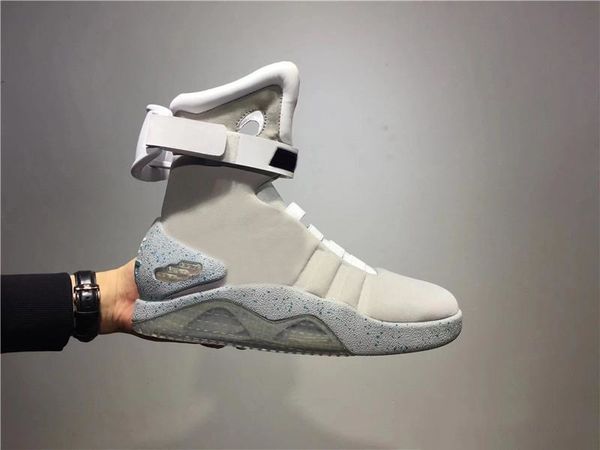 air mag back to the future marty mcfly's led basketball shoes glow in the dark lighting grey marty mcflys mags boots size 7-12, Black
air mag back to the future marty mcfly's led basketball shoes glow in the dark lighting grey marty mcflys mags boots size 7-12, Black
