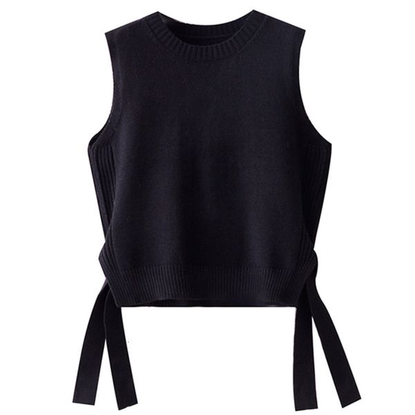 lanmrem 2020 spring and new fashion solid color round neck sleeveless irregular design loose vest sweater women pb692, Black;white
lanmrem 2020 spring and new fashion solid color round neck sleeveless irregular design loose vest sweater women pb692, Black;white