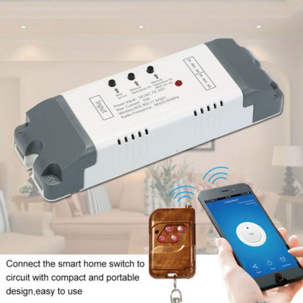 ewelink 1ch/2ch smart wireless timer switch module + 433mhz rf controller kit
ewelink 1ch/2ch smart wireless timer switch module + 433mhz rf controller kit