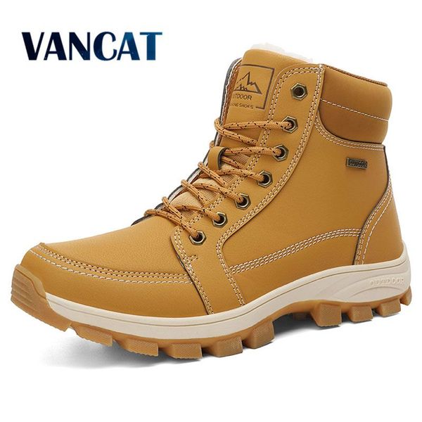 new winter men boots fur warm snow boots men winter work shoes waterproof ankle outdoor men's sneakers footwear, Black
new winter men boots fur warm snow boots men winter work shoes waterproof ankle outdoor men's sneakers footwear, Black