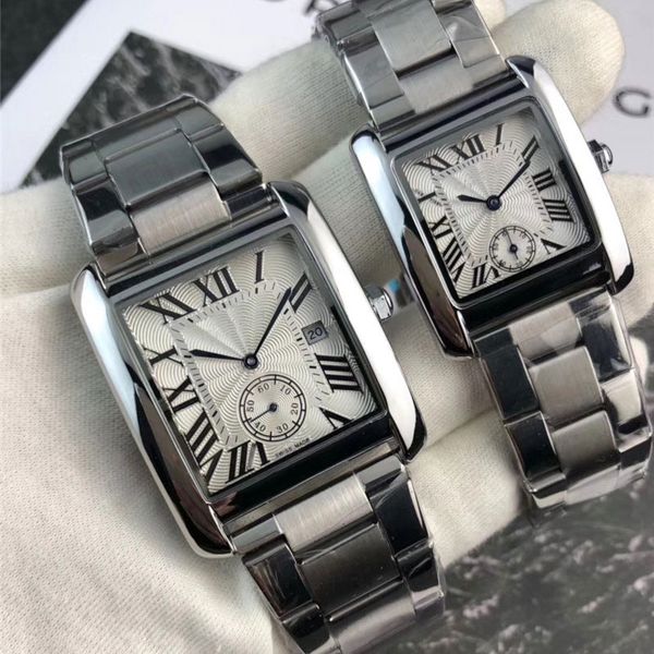 lovers' couple men women watches quartz movement small dial works roman numerals dial wristwatches valentine gift dropshipping, Slivery;brown
lovers' couple men women watches quartz movement small dial works roman numerals dial wristwatches valentine gift dropshipping, Slivery;brown