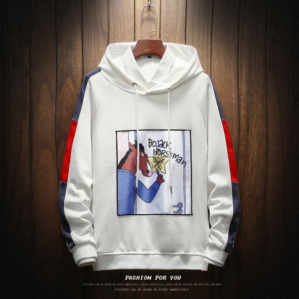 2019 new fashion sweatshirt men / women horse hoodies animal pattern slim slim stylish hooded hoodies, Black
2019 new fashion sweatshirt men / women horse hoodies animal pattern slim slim stylish hooded hoodies, Black