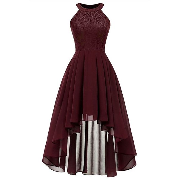 new women gowns lace stitching big swing chiffon dress sleeveless halter evening party dress size: s-xxl, White;black
new women gowns lace stitching big swing chiffon dress sleeveless halter evening party dress size: s-xxl, White;black