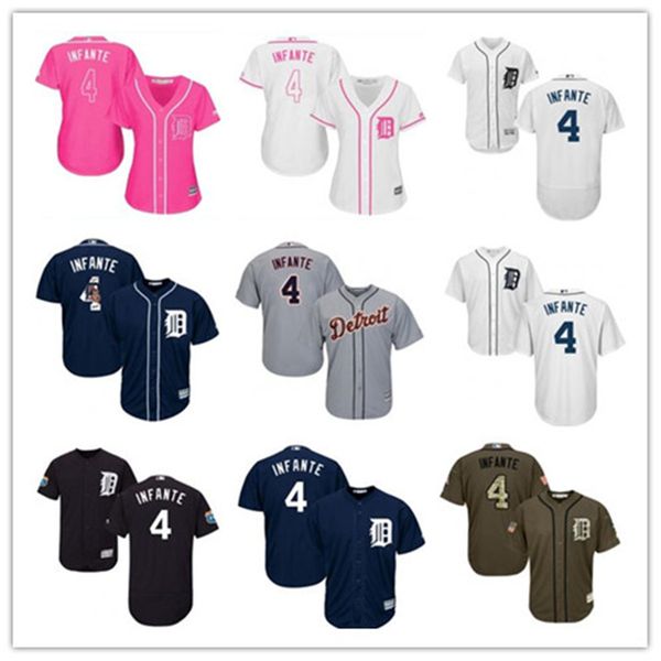 custom detroit detroittigers 4 omar infante baseball jersey tigers baseball wear men women youth jerseys, Blue;black
custom detroit detroittigers 4 omar infante baseball jersey tigers baseball wear men women youth jerseys, Blue;black