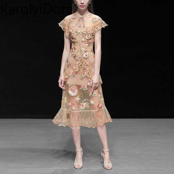 summer 2020 runway designer party dress luxury women floral embroidery ruffles bodycon midi dress holiday, Black;gray
summer 2020 runway designer party dress luxury women floral embroidery ruffles bodycon midi dress holiday, Black;gray