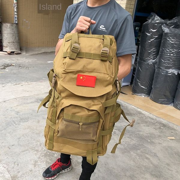 upgraded outdoor sports tactical camouflage waterproof large 50l outdoor sports mountaineering bag mountaineering bag backpack