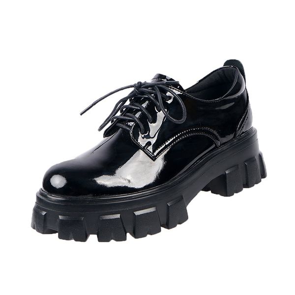 2020 new spring thick bottom vintage shoes women's oxford shoes genuine leather loafers women dating casual zapatos mujer, Black
2020 new spring thick bottom vintage shoes women's oxford shoes genuine leather loafers women dating casual zapatos mujer, Black