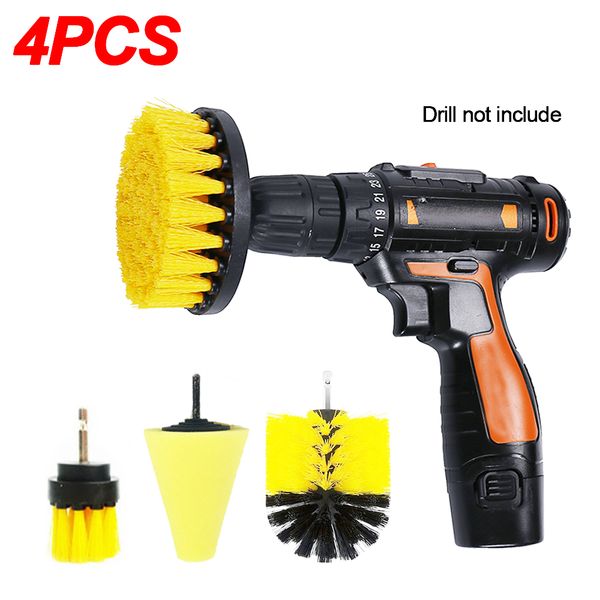 3pcs power scrubber drill brush + 1 car tire polish pad buffer wheel brush car rims tires clean waxing tool detailing brushes
3pcs power scrubber drill brush + 1 car tire polish pad buffer wheel brush car rims tires clean waxing tool detailing brushes