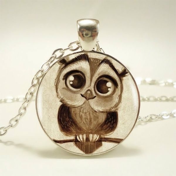 2020 cute owl pendant silver necklace for owl fans lover animal protector gifts for kids halloween gift friends design pendant necklace
2020 cute owl pendant silver necklace for owl fans lover animal protector gifts for kids halloween gift friends design pendant necklace