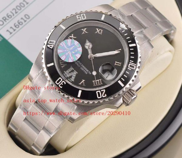 super factory waterproof watch latest version 8 style 116610 ceramic bezel sapphire glass 40mm dial 8215 mechanical automatic mens watches, Slivery;brown
super factory waterproof watch latest version 8 style 116610 ceramic bezel sapphire glass 40mm dial 8215 mechanical automatic mens watches, Slivery;brown