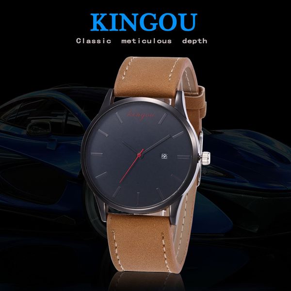 men watch new retro date clock quartz leather analog wrist watches saat erkekler montre homme 2019 luxe de marque uhren herren, Slivery;brown
men watch new retro date clock quartz leather analog wrist watches saat erkekler montre homme 2019 luxe de marque uhren herren, Slivery;brown