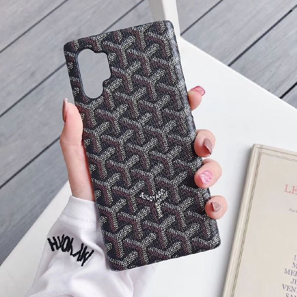 

For Samsung S20 ultra S10 S9 S8 Plus Note10 Note9 Leather Hard Phone Case for iphone 11 Pro Max 7 8 plus X XS XR XsMax Fashion Phone Cover