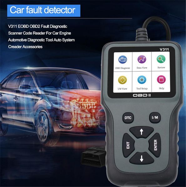 v311 eobd obd2 car fault test scanner code reader automotive test tool auto system accessories for car engine
v311 eobd obd2 car fault test scanner code reader automotive test tool auto system accessories for car engine