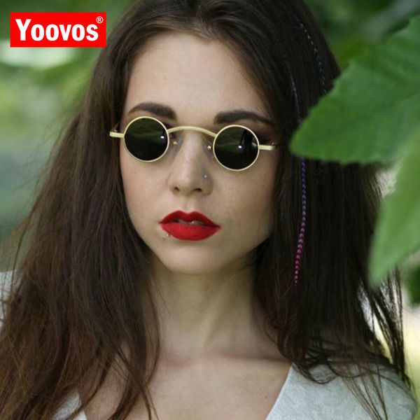 yoovos 2020 new mirror sunglasses women small frame brand designer retro round eyeglasses vintage feminino uv400, White;black
yoovos 2020 new mirror sunglasses women small frame brand designer retro round eyeglasses vintage feminino uv400, White;black