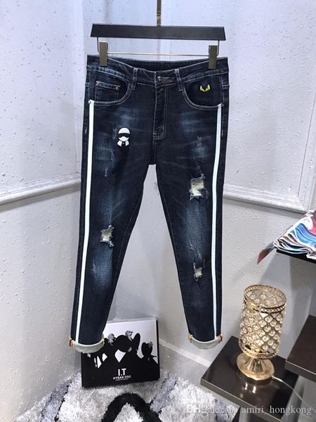 джинсы дизайнерская мода твердые классический стиль полосатые джинсы skinny fit мотоцикл байкер деним high street мужские джинсы высокое кач, Blue
джинсы дизайнерская мода твердые классический стиль полосатые джинсы skinny fit мотоцикл байкер деним high street мужские джинсы высокое кач, Blue