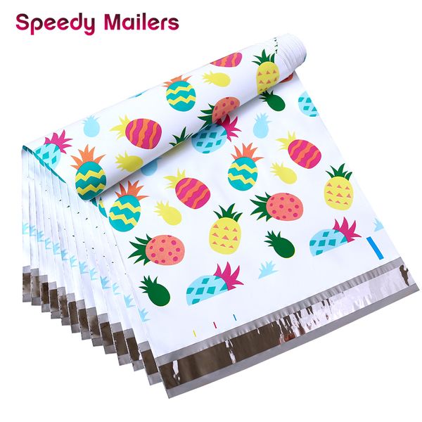 100pcs 10x13 pineapple poly mailer envelope shipping bags with self seal adhesive, waterproof and tearproof postal bags
100pcs 10x13 pineapple poly mailer envelope shipping bags with self seal adhesive, waterproof and tearproof postal bags