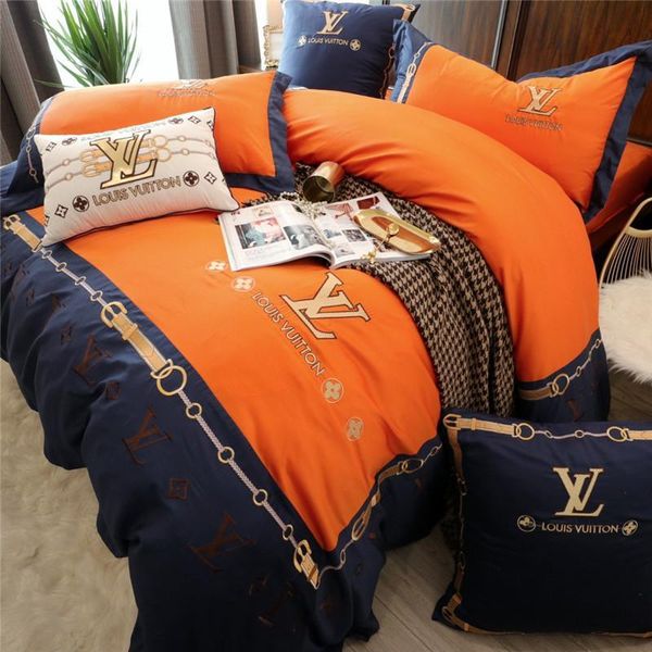 orange letter embroidery bed cover sets luxury branded comforter cover nordic style bag pattern bed duvet cover sets
orange letter embroidery bed cover sets luxury branded comforter cover nordic style bag pattern bed duvet cover sets
