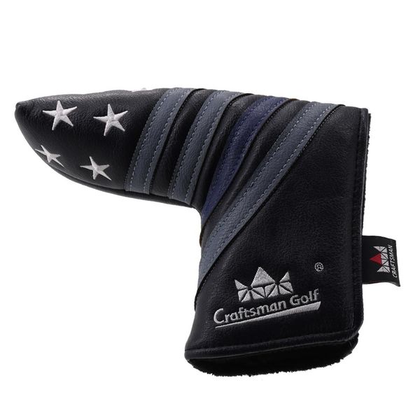 craftsman golf ping-type blade putter cover golf headcover magnetic closure pu leather golf club head cover star embroidery ekffe
craftsman golf ping-type blade putter cover golf headcover magnetic closure pu leather golf club head cover star embroidery ekffe