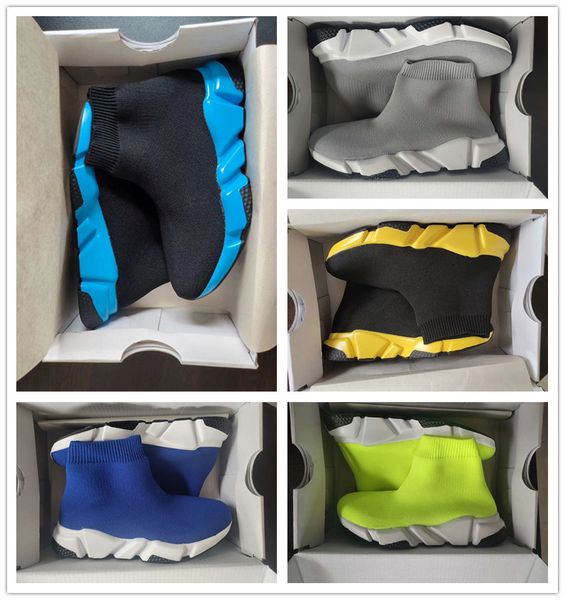 2020 paris speed kids knitted socks shoes triple s black white yellow boys girls race runner slip-on casual shoes with box
2020 paris speed kids knitted socks shoes triple s black white yellow boys girls race runner slip-on casual shoes with box