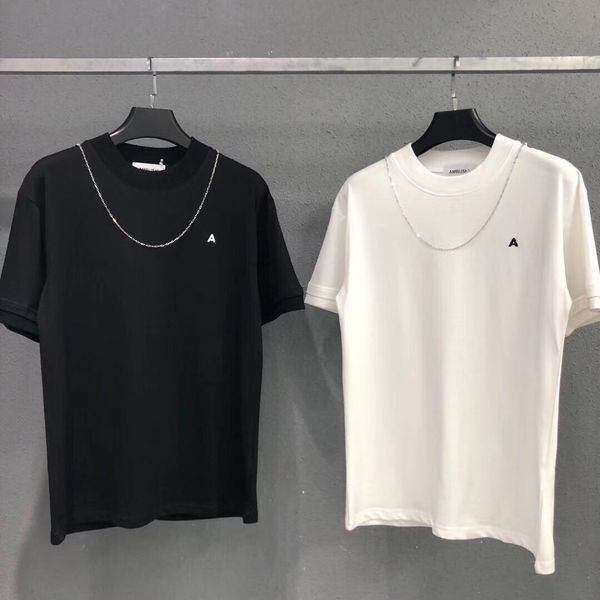 мужские футболки designer fashion brand high street засаде 20ss цепи ожерелье украшения письмо вышивки с коротким рукавом повседневная одежд, White;black
мужские футболки designer fashion brand high street засаде 20ss цепи ожерелье украшения письмо вышивки с коротким рукавом повседневная одежд, White;black
