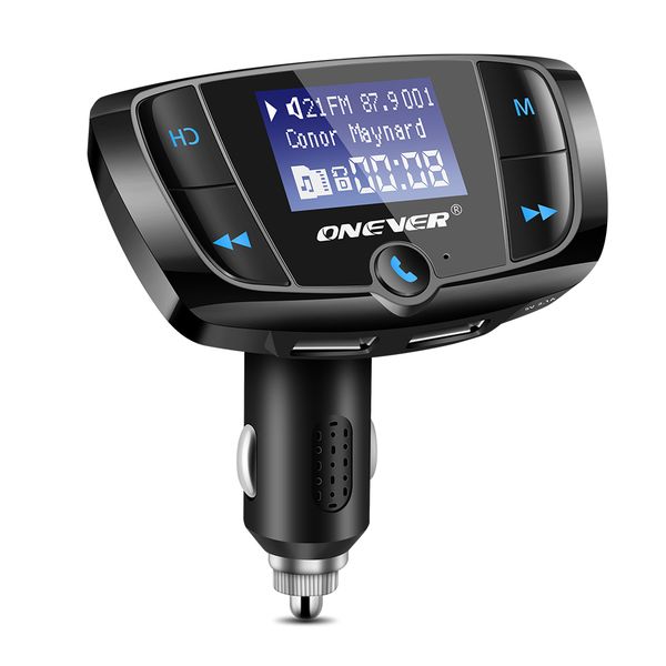 onever bluetooth fm transmitter dc 12-24v wireless radio adapter fm modulator car kit 3.4a dual usb car charger voltmeter
onever bluetooth fm transmitter dc 12-24v wireless radio adapter fm modulator car kit 3.4a dual usb car charger voltmeter