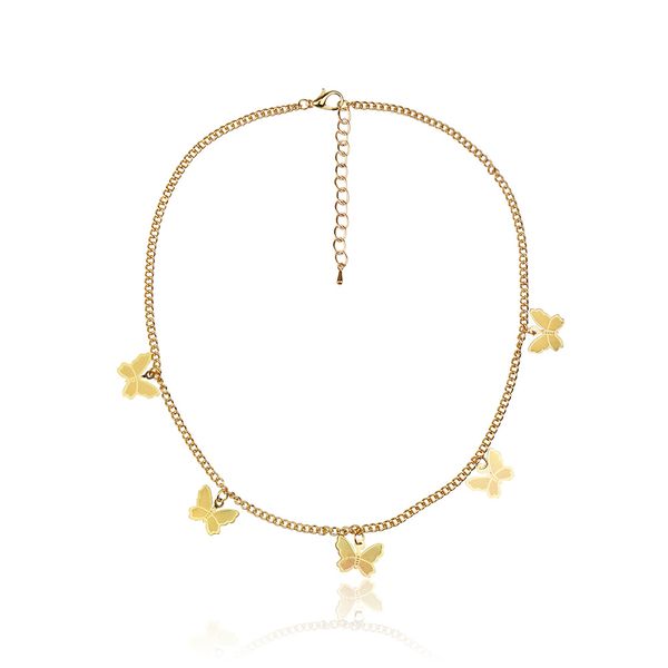 wholesale new selling simple wild butterfly necklace accessories small fresh sweet butterfly necklace women, Silver
wholesale new selling simple wild butterfly necklace accessories small fresh sweet butterfly necklace women, Silver