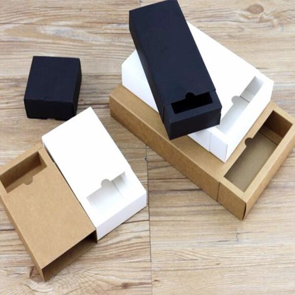 10pcs black kraft gift packaging cardboard box black packing gift box white paper drawer wedding favor delicate drawer
10pcs black kraft gift packaging cardboard box black packing gift box white paper drawer wedding favor delicate drawer