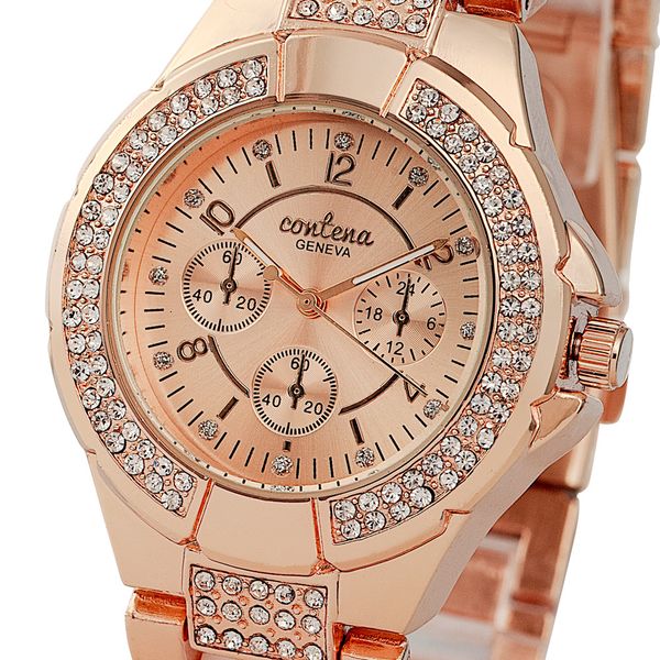 women's watch rhinestone stainless steel quartz watch lady casual hours bracelet watches women lover's female clock gift, Slivery;brown
women's watch rhinestone stainless steel quartz watch lady casual hours bracelet watches women lover's female clock gift, Slivery;brown