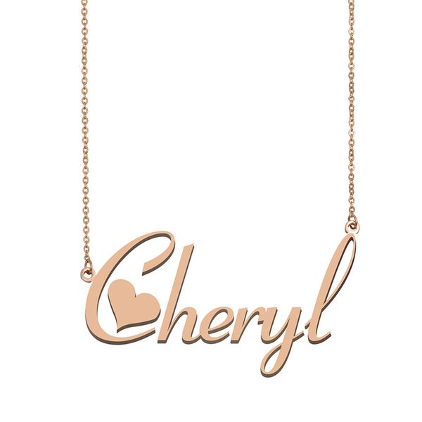 cheryl name necklace pendant for women girls birthday gift custom nameplate kids friends jewelry 18k gold plated stainless steel, Silver
cheryl name necklace pendant for women girls birthday gift custom nameplate kids friends jewelry 18k gold plated stainless steel, Silver