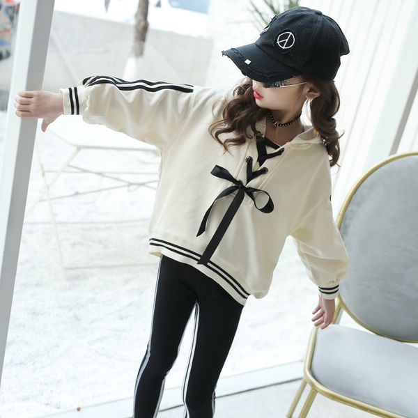 fashion spring autumn teenager girls hoodies cotton kids sweatshirt for girls terry long sleeve white casual lacing hoodies, Black
fashion spring autumn teenager girls hoodies cotton kids sweatshirt for girls terry long sleeve white casual lacing hoodies, Black
