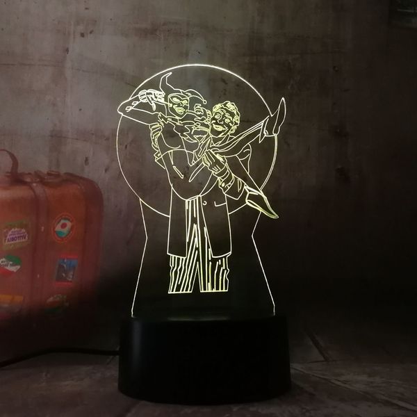 cool child led nightlight marvel harley quinn night lamp for kids bedroom decorative lamp joker suicide squad 3d led night light
cool child led nightlight marvel harley quinn night lamp for kids bedroom decorative lamp joker suicide squad 3d led night light