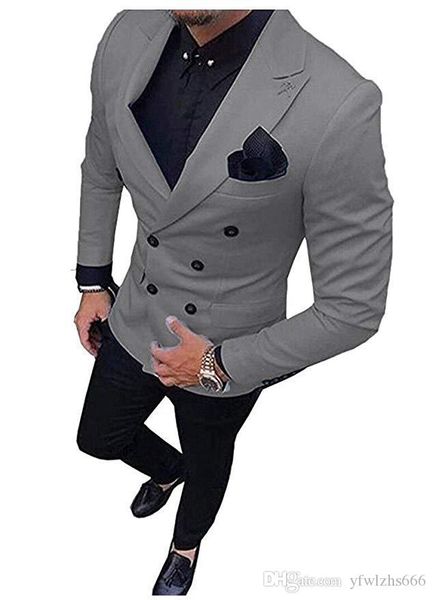 classic double-breasted wedding tuxedos slim fit suits for men groomsmen suit two pieces prom formal suits (jacket+pants+tie) 900, Black;gray
classic double-breasted wedding tuxedos slim fit suits for men groomsmen suit two pieces prom formal suits (jacket+pants+tie) 900, Black;gray