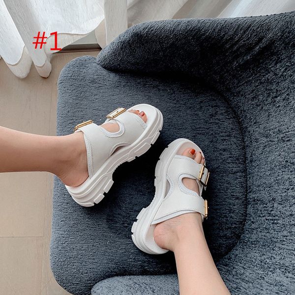 fashion quality rasmeup platform women's sandals fashion summer leather buckle women thick soled beach sandal casual chunky woman shoes, Black
fashion quality rasmeup platform women's sandals fashion summer leather buckle women thick soled beach sandal casual chunky woman shoes, Black