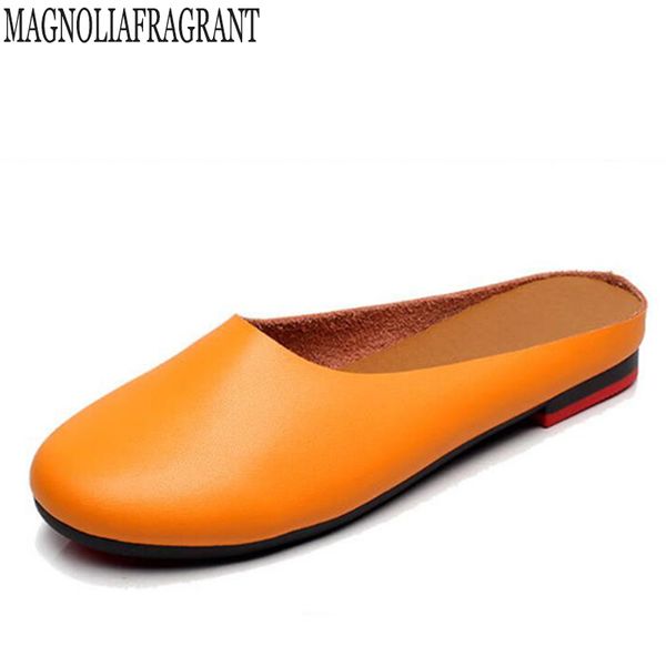 plus size 34 -43 handmade genuine leather women shoes fashion women slippers casual flat shoes peas non-slip outdoor k46, Black
plus size 34 -43 handmade genuine leather women shoes fashion women slippers casual flat shoes peas non-slip outdoor k46, Black