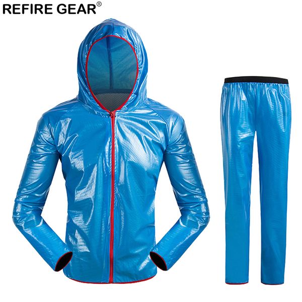 refire gear outdoor cycling raincoat men suit rain pants bike sports jacket waterpoof suits hiking running male sets trouser men, Blue;black
refire gear outdoor cycling raincoat men suit rain pants bike sports jacket waterpoof suits hiking running male sets trouser men, Blue;black