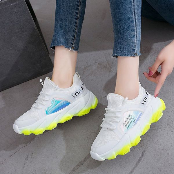2019 harajuku women's chunky sneakers tenis basket women casual platform shoes mesh ulzzang dad shoes high sneakers, Black
2019 harajuku women's chunky sneakers tenis basket women casual platform shoes mesh ulzzang dad shoes high sneakers, Black