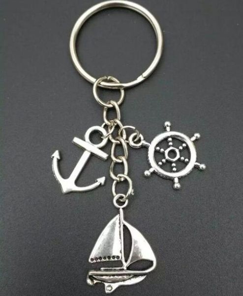 antique silver pendant keychain anchor rudder sailing charm key chain ring for car keys bag key ring handbag jewelry, Slivery;golden
antique silver pendant keychain anchor rudder sailing charm key chain ring for car keys bag key ring handbag jewelry, Slivery;golden