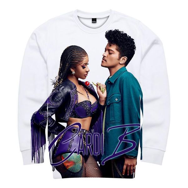 cardi b print pullover women sweatshirts fashion round neck long sleeve singer ladies hoodies rapper female clothing, Black
cardi b print pullover women sweatshirts fashion round neck long sleeve singer ladies hoodies rapper female clothing, Black