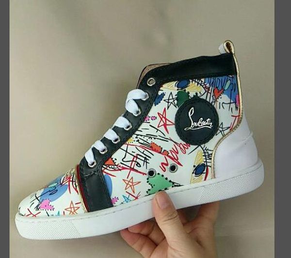 Christian Louboutin CL Hip hop fashion men's sneakers high to help soft bottom comfortable men's casual shoes men's shoes street dance h35
Christian Louboutin CL Hip hop fashion men's sneakers high to help soft bottom comfortable men's casual shoes men's shoes street dance h35