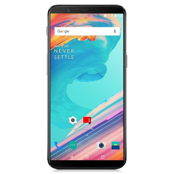 

original oneplus 5t 4g lte mobile phone 8gb ram 128gb rom snapdragon 835 octa core android 6.01" full screen 20.0mp nfc face id cell ph
