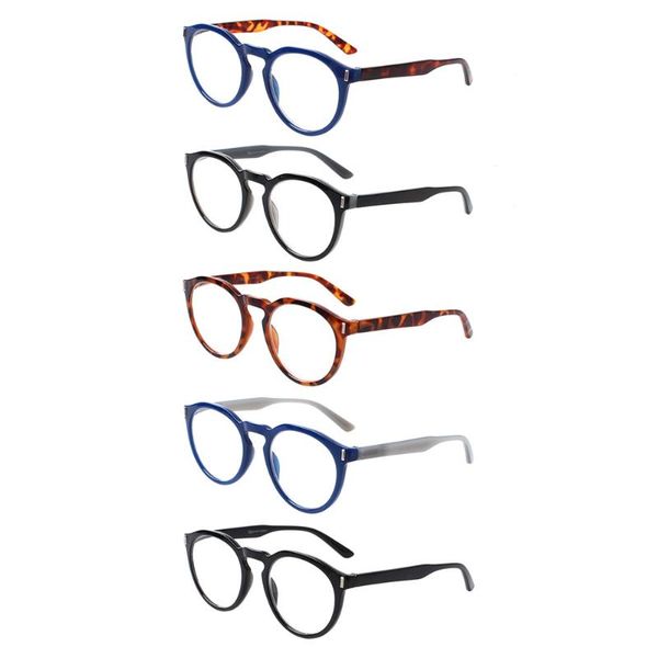 5 pack ladies reading glasses spring hinge fashion pattern readers for women, White;black
5 pack ladies reading glasses spring hinge fashion pattern readers for women, White;black